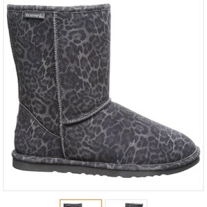 Bearpaw Dorado II Women's Gray Leopard Print Boots